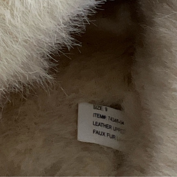 My Slippers Womens Faux Fur Suede Slip-On Slippers Pink Size 9 - Picture 6 of 10